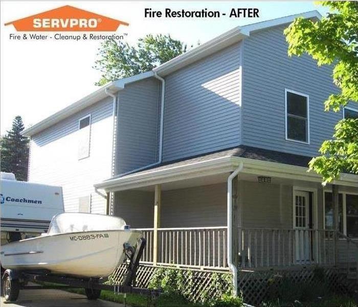 After restoring and remodeling home from fire damage