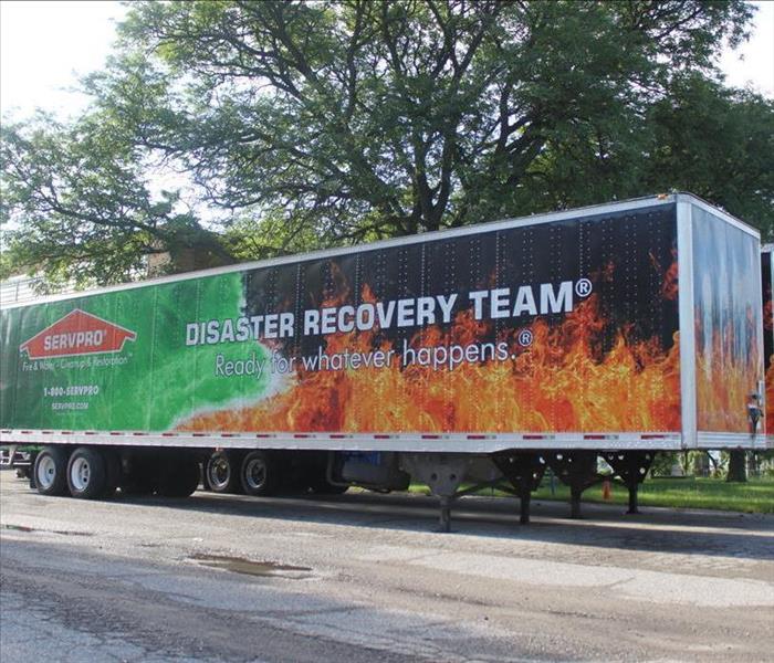 SERVPRO Disaster Recovery Team Semi Truck.